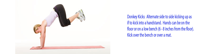 donkey kicks